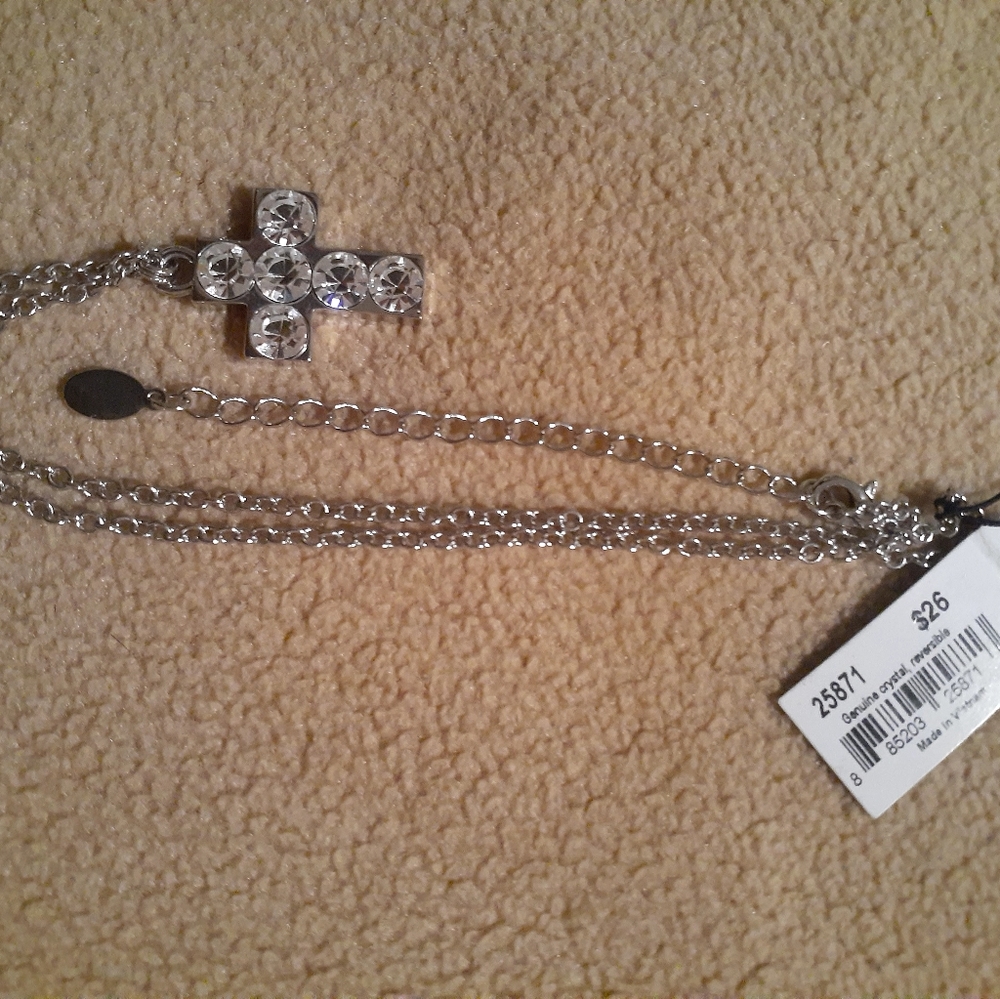 Diamond CROSS necklace